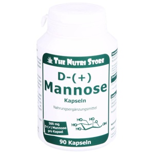 D-MANNOSE 500 mg vegetarische Kapseln Produktbild