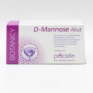 D-MANNOSE+CRANBERRY AKUT Sticks Produktbild