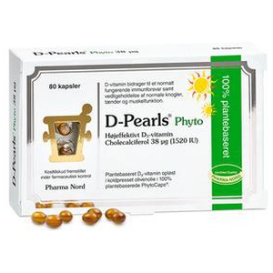 Pharma Nord D-pearls Phyto 38 µg   80 kapsler produktbillede