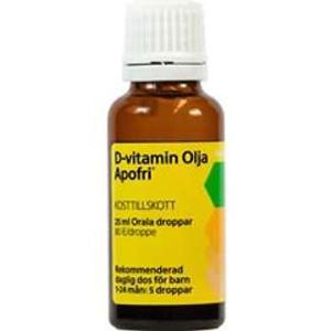 D-vitamin Olja Apofri, 25 ml produkt bild