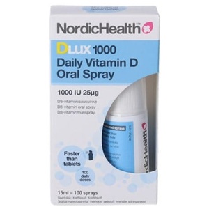 DLux 1000 D-vitamin Spray 25 mikg produktbillede