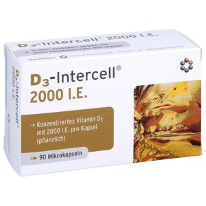 D3-INTERCELL 2.000 I.E. Kapseln Produktbild