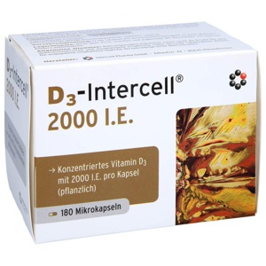D3-INTERCELL 2.000 I.E. Kapseln Produktbild