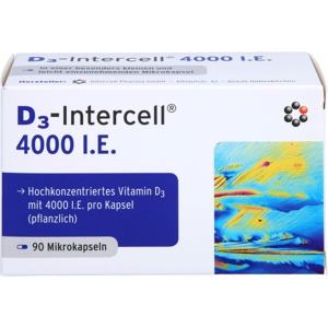D3-INTERCELL 4.000 I.E. Kapseln Produktbild