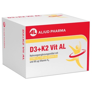 D3+K2 Vit AL 4000 I.E./80 μg Kapseln Produktbild