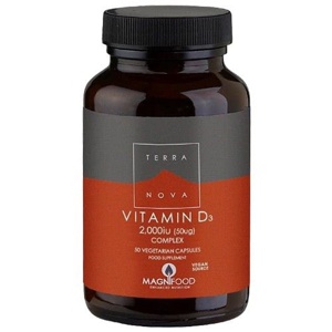 D3 vitamin 2000 IU - 50 kapsler produktbillede