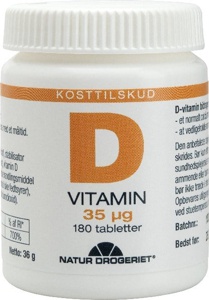 D3 Vitamin 35 mikg produktbillede