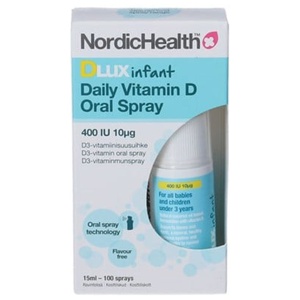 Dlux Infant D-vitamin Spray 10 mcg produktbillede