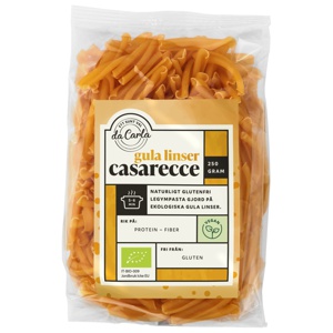 Da Carla Pasta Gula Linser EKO 250 g produkt bild