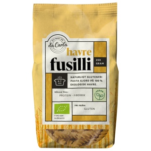 Da Carla Fusilli 100% Havre 250 g produkt bild