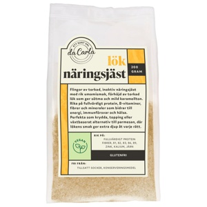 Da Carla Näringsjästflingor Lök 200 g produkt bild