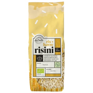 Da Carla Risini Vitt Ris & Havre 250 g produkt bild