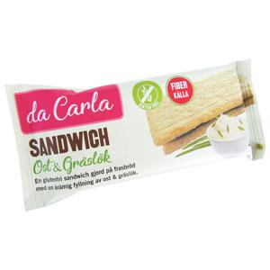 Da Carla Sandwich Ost & Gräslök 26 g produkt bild