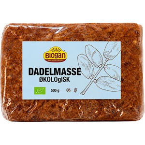 Dadelmasse Økologisk - 500 gram produktbillede