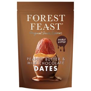 Dadlar i Choklad & Jordnötssmör 140g produkt bild