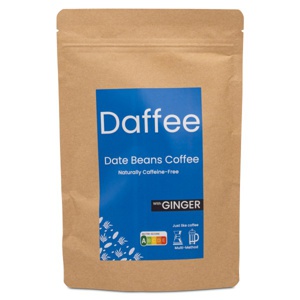 Daffee Koffeinfrit Daddelkaffe Ingefær 250 g produktbillede