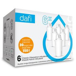 Dafi Classic Filterpatroner 6-pak produktbillede