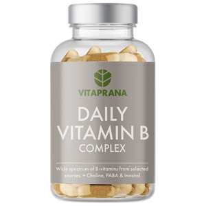 Daily Vitamin B Complex 100 kapslar produkt bild