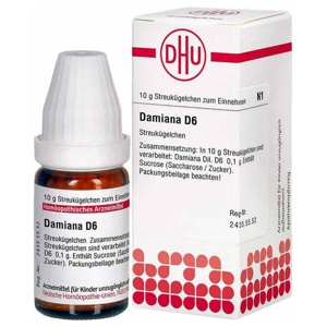 DAMIANA D 6 Globuli Produktbild