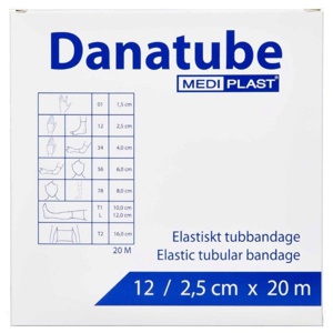 Danatube Rørbandage 2,5 cm x 20 m produktbillede