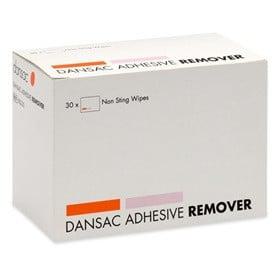Dansac Adhesive remover wipes silikonbaserad våtservett för häftborttagning, alkoholfri, no sting silikonbaserad våtservett för häftborttagning, alkoholfri, no sting Servett, häftborttagning 30 styck produkt bild