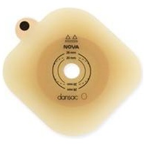 Dansac Nova 2 hudskyddsplatta 100 x 100 mm, ring 43 mm, hål 25-35 mm 5 st produkt bild
