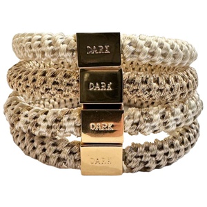 Dark Fat Hair Ties 4 pk Combo produkt bild