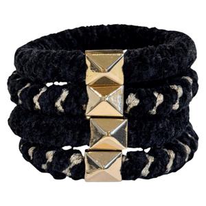 Dark Fluffy Fat Hair Tie produkt bild