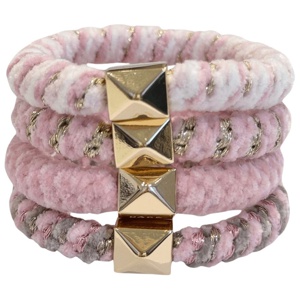 Dark Fluffy Fat Hair Tie produkt bild