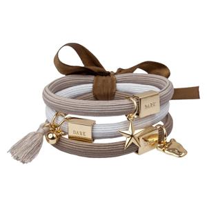 Dark Hair Ties Charm Combo produkt bild