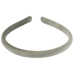DARK Velvet Hair Band Thin Milieu Green produktbillede