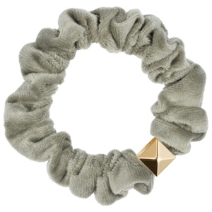 DARK Velvet Mini Scrunchie Milieu Green produktbillede