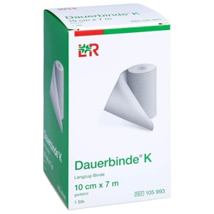 DAUERBINDE kräftig 10 cmx7 m Produktbild