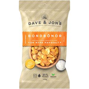 Dave & Jon's Bondbönor Havssalt 100 g produkt bild