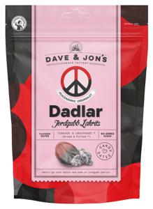 Dave & Jon's Dadlar Peacemärke 125 g produkt bild