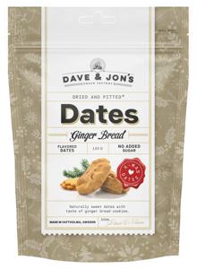 Dave & Jon's Dadlar Pepparkaka 125 g produkt bild