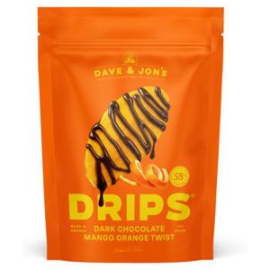 Dave & Jon´s DRIPS Dark Chocolate Mango Orange Twist 100 g produkt bild