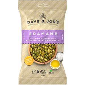 DAVE & JON´S Edamame Olivolja & Havssalt 100g produkt bild