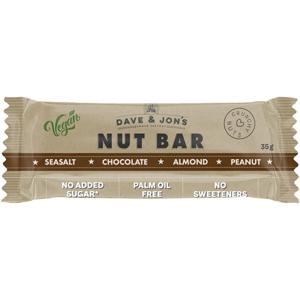 Dave & Jon's Nötbar Havssalt/Choklad 35 g produkt bild