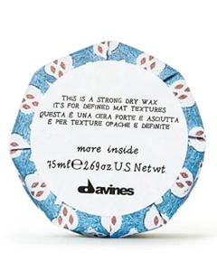 Davines More Inside - Strong Dry Wax produktbillede
