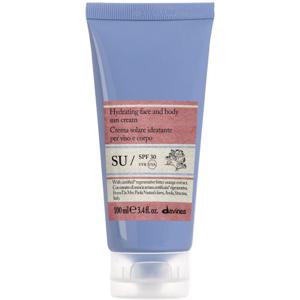 Davines SU hydrating face and body sun cream SPF 30 (100 ml) produkt bild