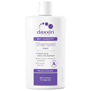 Daxxin sjampo mot flass med parfyme 250 ml produktbilde