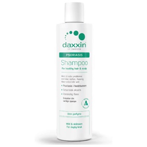 Daxxin sjampo mot psoriasis uten parfyme 300 ml produktbilde