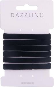 Dazzling H2 Hårsnoddar mjuka svarta 6-pack produkt bild
