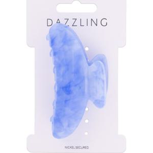 Dazzling H4 Hair Clip Swirl, Light blue produkt bild