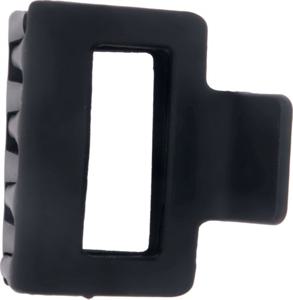 Dazzling Hair Clip Square 5 cm Black produkt bild