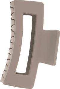 Dazzling Hair Clip Square 8,5 cm Beige produkt bild