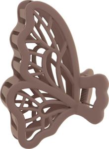 Dazzling Hårklämma fjäril Beige produkt bild