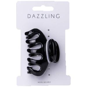 Dazzling Hårklämma mellan blank svart produkt bild