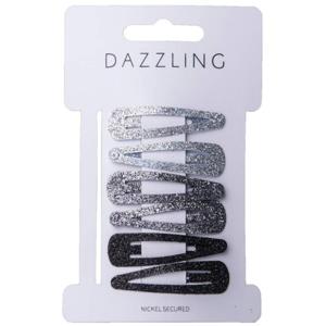 Dazzling Hår 6-pack glittriga hårspännen produkt bild